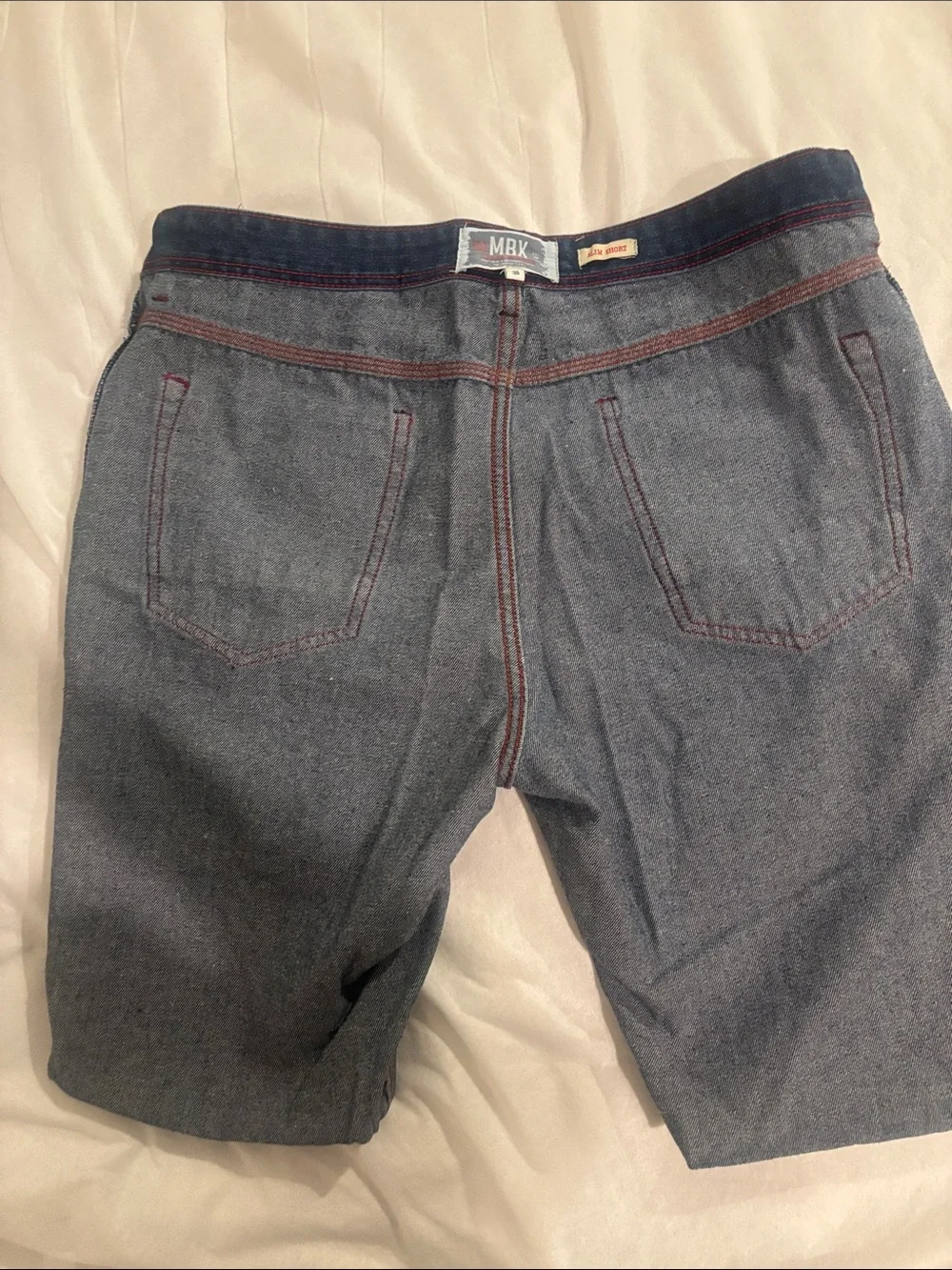 MBX Dark Blue Men’s Denim Jean Shorts